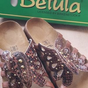 Betula Butterfly sandles Birkinstock